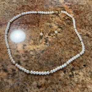 Real pearl necklace